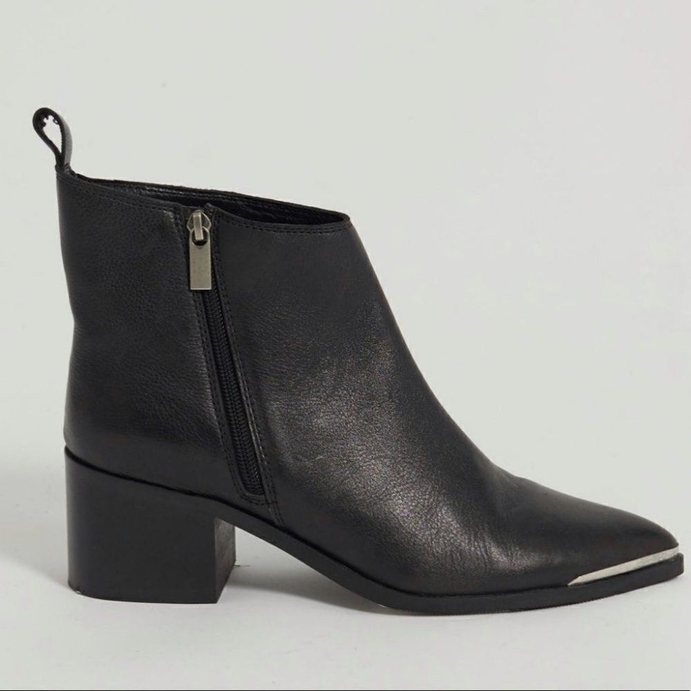 One by One teaspoon Monica Leather Boots Black Size 39